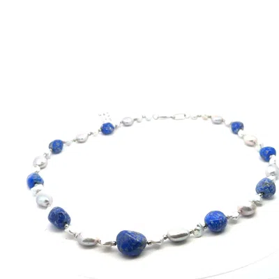 Vincent Peach Fine Jewelry Women's Culture Freshwater Pearls Necklace In Gray