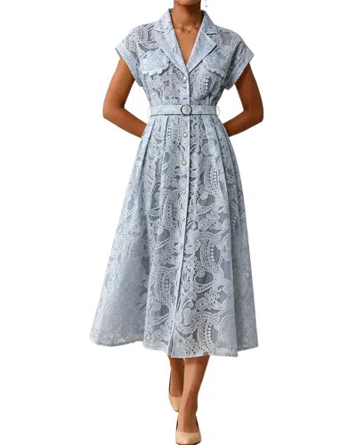 Vincent Shirt Dress In Brown