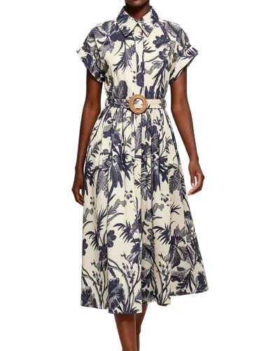 Vincent Shirt Dress In Multi