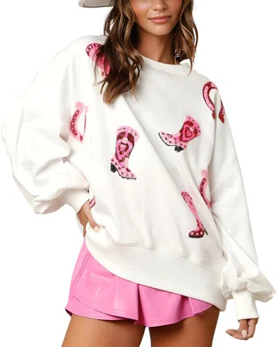 Vincent Sweatshirt In White