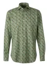 Vincenzo Di Ruggiero Buttoned Floral-print Shirt In Multi