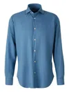 Vincenzo Di Ruggiero Buttoned Shirt In Blue