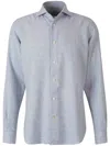 Vincenzo Di Ruggiero Check-pattern Shirt In Blue