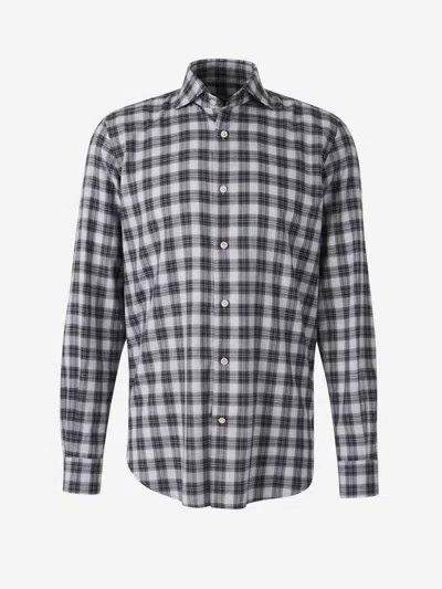 Vincenzo Di Ruggiero Cotton Check Shirt