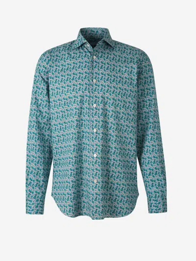 Vincenzo Di Ruggiero Firenze Leaves Shirt
