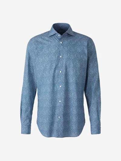 VINCENZO DI RUGGIERO VINCENZO DI RUGGIERO FLORAL COTTON SHIRT