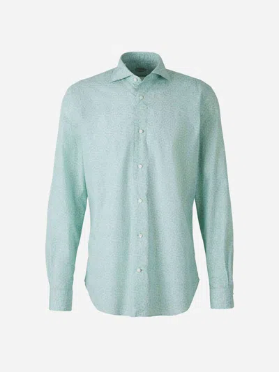 VINCENZO DI RUGGIERO VINCENZO DI RUGGIERO FLORAL COTTON SHIRT