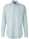 Vincenzo Di Ruggiero Floral-print Shirt In Blue