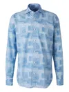 Vincenzo Di Ruggiero Paisley-print Shirt In Blue