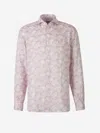 Vincenzo Di Ruggiero Palm Trees-print Shirt