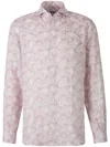 Vincenzo Di Ruggiero Palm Trees-print Shirt In Pink
