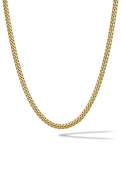 Vincero 5mm Curb Chain Necklace In Gold