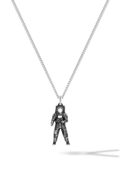 Vincero Astronaut Pendant Necklace In Metallic