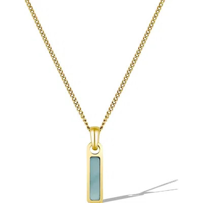 Vincero Birthstone Pendant Necklace In Gold