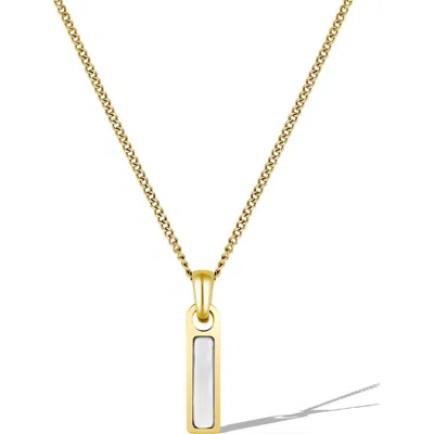 Vincero Birthstone Pendant Necklace In Gold