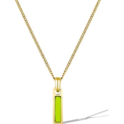 Vincero Birthstone Pendant Necklace In Gold