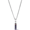 Vincero Birthstone Tag Pendant Necklace In Metallic