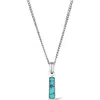 Vincero Birthstone Tag Pendant Necklace In Metallic