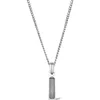 Vincero Birthstone Tag Pendant Necklace In Metallic
