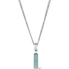 Vincero Birthstone Tag Pendant Necklace In Metallic