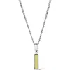 Vincero Birthstone Tag Pendant Necklace In Silver