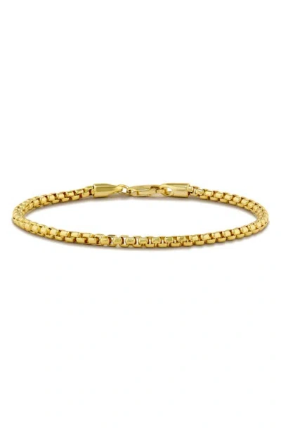 Vincero Box Chain Bracelet In Gold