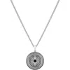 Vincero Compass Pendant Necklace In Silver