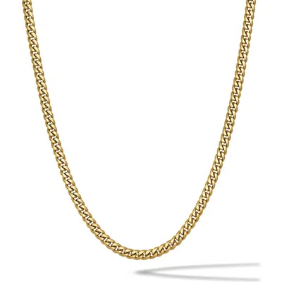 Vincero Cuban Link Necklace In Gold