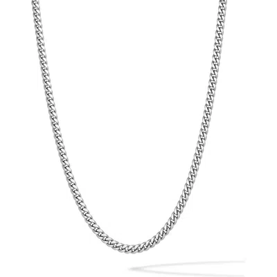 Vincero Cuban Link Necklace In Metallic