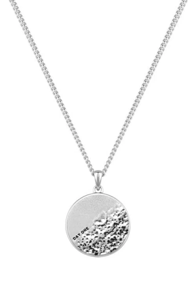 Vincero Day One Pendant Necklace In Silver