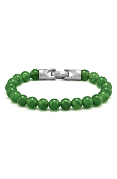 Vincero Green Onyx Beaded Bracelet