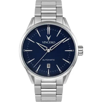 Vincero Icon Salmon Dial Automatic Bracelet Watch, 41mm (limited Edition) In Metallic