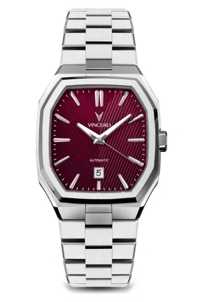 Vincero Inception Red Shift Automatic Bracelet Watch, 38mm