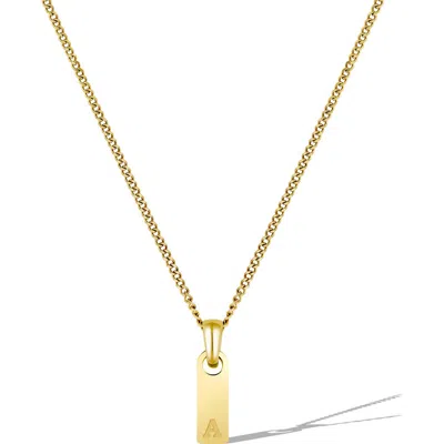 Vincero Initial Pendant Necklace In Gold