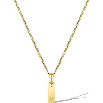 Vincero Initial Pendant Necklace In Gold