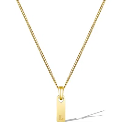 Vincero Initial Pendant Necklace In Gold