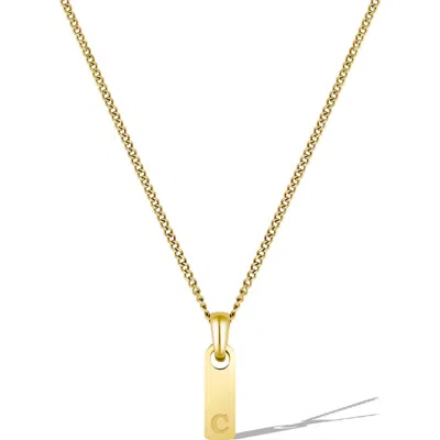 Vincero Initial Pendant Necklace In Gold