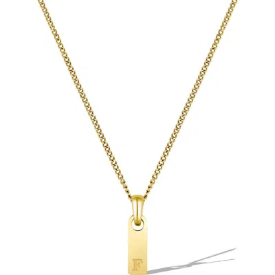 Vincero Initial Pendant Necklace In Gold