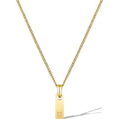 Vincero Initial Pendant Necklace In Gold