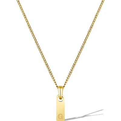Vincero Initial Pendant Necklace In Gold