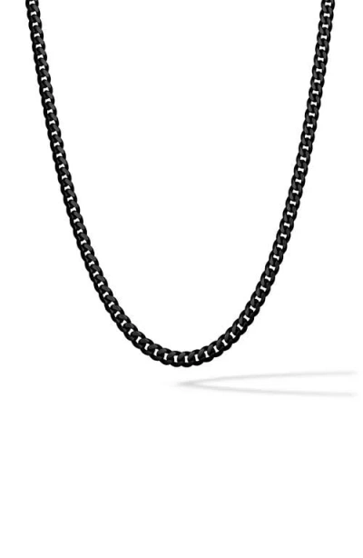 Vincero Onyx Chain Necklace In Black
