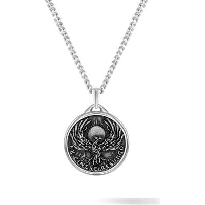 Vincero Phoenix Pendant Necklace In Silver