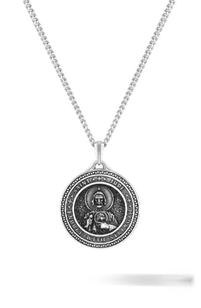 Vincero St. Jude Pendant Necklace In Metallic