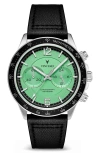 Vincero The Apex Prism Chronograph Leather Strap Watch, 42mm