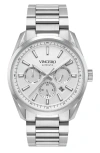 Vincero The Reserve Automatic Bracelet Watch, 41mm In Gray/silver