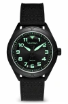 Vincero The Stratos Titanium Solar Webbing Strap Watch, 41mm