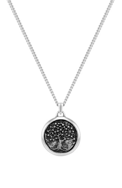 Vincero Tree Of Life Pendant Necklace In Silver