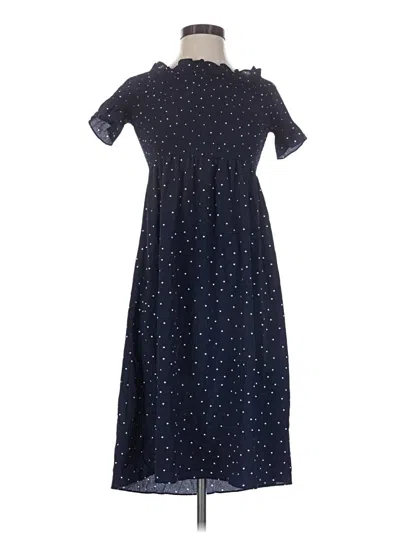 Pre-owned Vine & Love Casual Dress In Blue