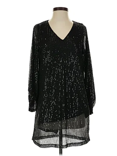 Vine & Love Cocktail Dress In Black