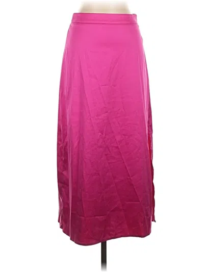 Pre-owned Vine & Love Formal Skirt In Pink